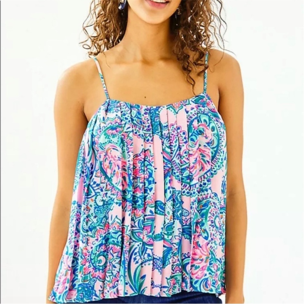 Lilly Pulitzer Rein Cami in Tangerine Dream Print